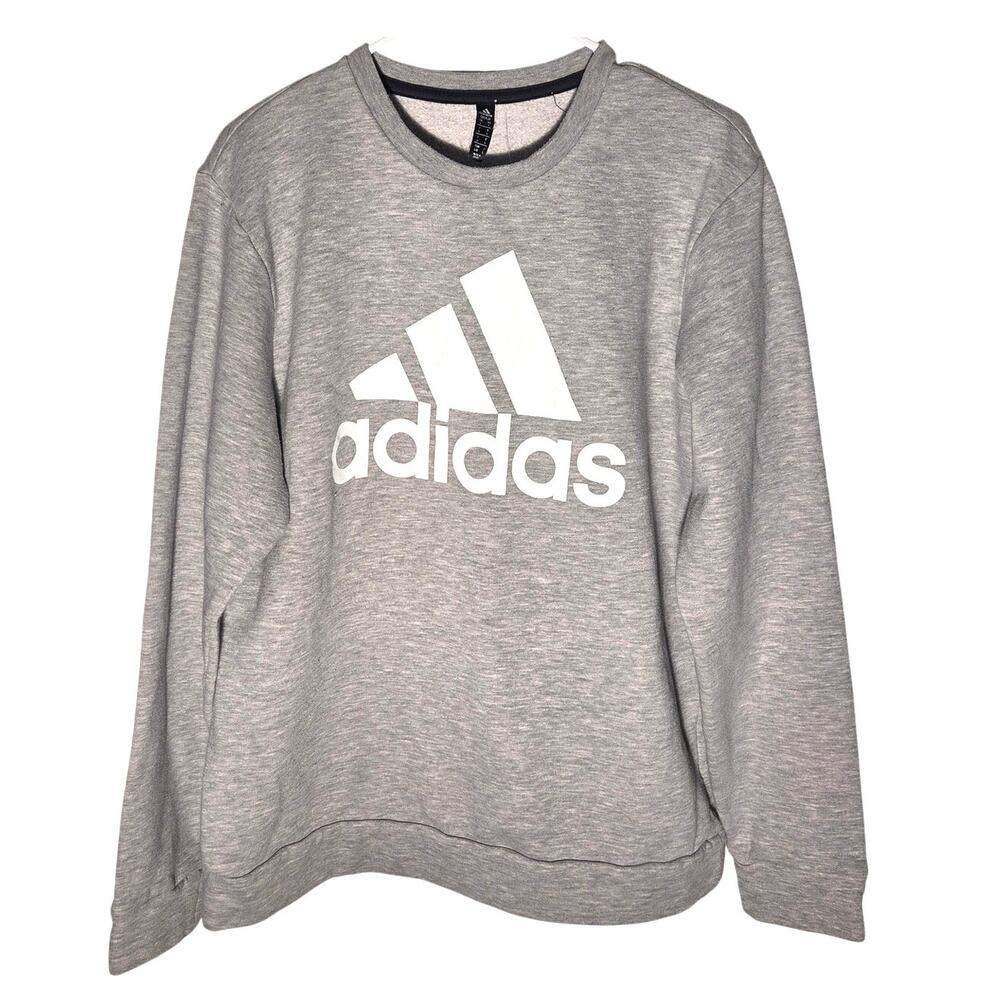 Stylish Adidas Golf Sweatshirt - Men's Large Grey Top
